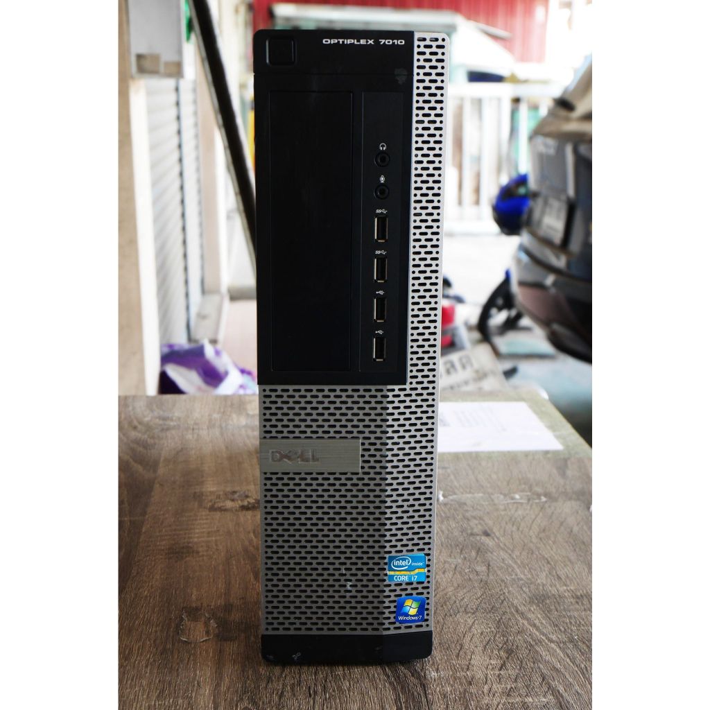 คอมพิวเตอร์ถูกๆ Dell 7010 I5 Gen3 3470 ram4gb hd500 เคสเล็กน่าใช้
