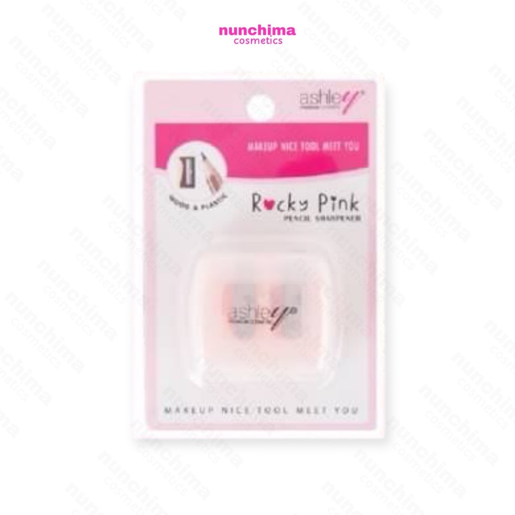 AA-183 Ashley Rocky Pink Pencil Sharpener แอชลี่ย์ ร็อคกี้ พิ้งค์ เพ็นซิล ชาร์ปเพนเนอร์ กบเหลาดินสอ