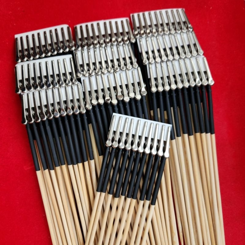 🛵มีส่งด่วน💨(พร้อมส่ง)💥ชุด100ชิ้น💥 ไม้หนีบชิ้นงาน ไม้หนีบพ่นสี ความยาวประมาณ 20 cm ใช้ง่าย แข็งแรง พร้อมส่ง