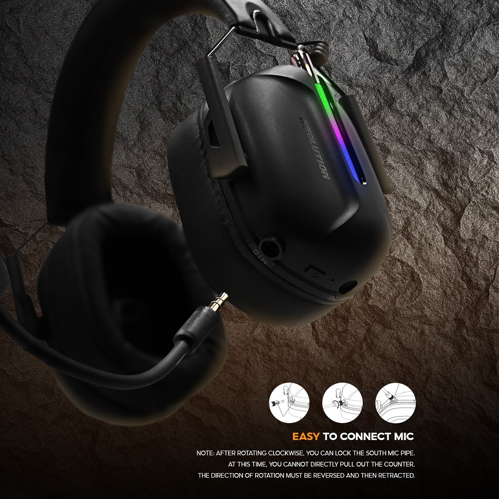 Neolution E-Sport Gaming Headset รุ่น Silencer Pro หูฟังเกมมิ่ง หูฟังเล่นเกมส์ มีไมโครโฟน ระบบเสียงรอบทิศทาง