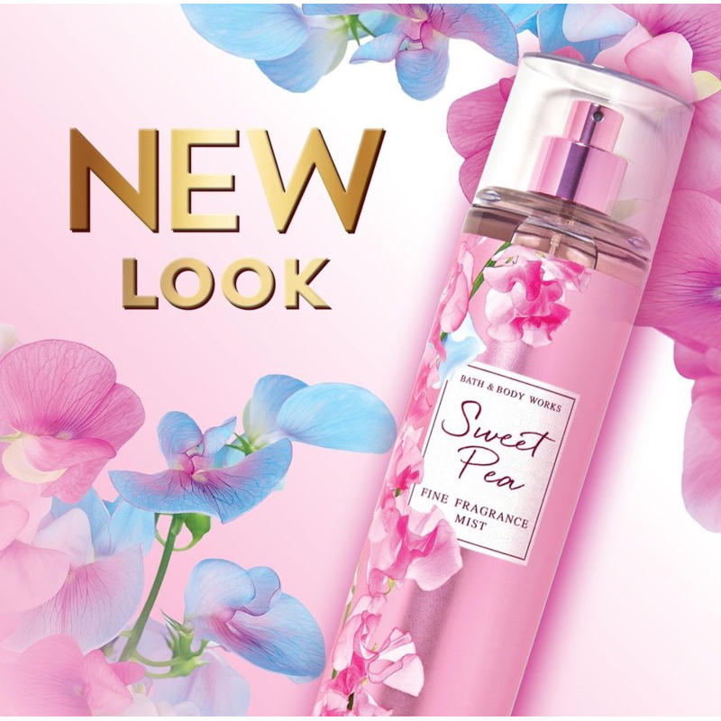 Bath & Body Works : SWEET PEA กลิ่นที่บอกความร่าเริงสดใส เต็มไปด้วยพลังแห่งชีวิตชีวา Signature Collection Mist 236ml.
