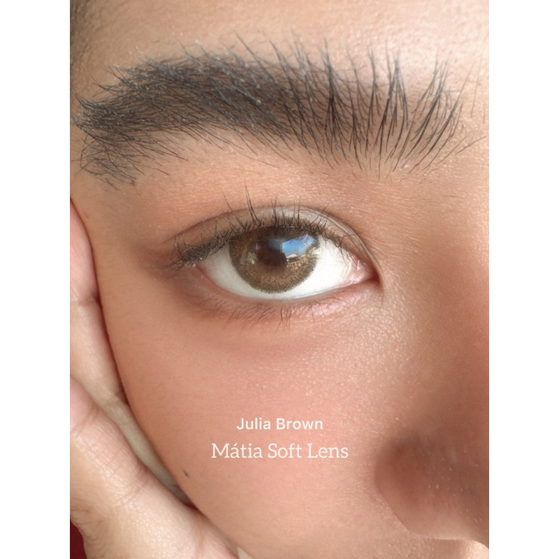 Julia Brown คอนแทคเลส์นำเข้า รายปี 390.- มีค่าสายตา