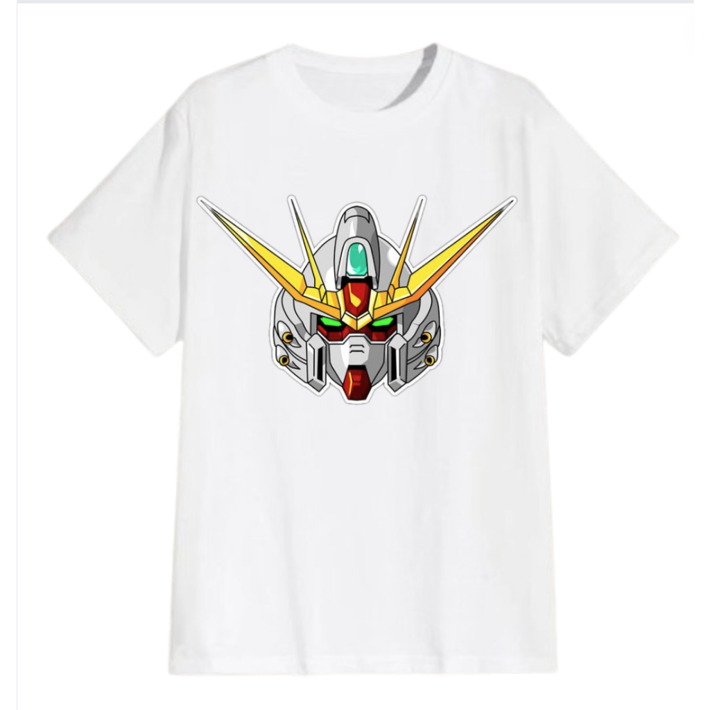 เสื้อยืดกันดั้ม Gundam เสื้อคอกลมผ้าคอตตอนไม่ร้อน(ใส่สบาย)สินค้าพร้อมส่งจากกรุงเทพคุณภาพดี