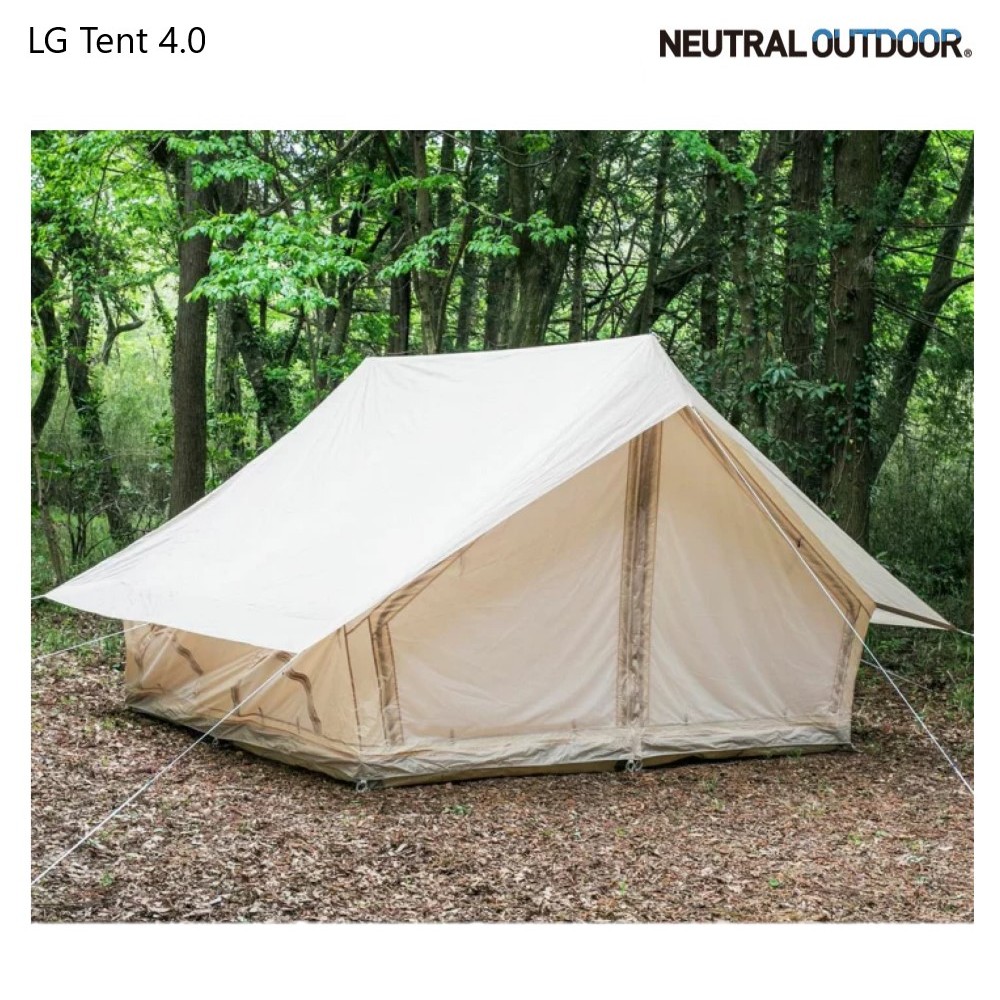 Neutral Outdoor LG 4.0 เต็นท์ 2 เสาสไตล์ดั้งเดิม เปิดโล่งได้ทั้งด้านหน้าและหลังพร้อมแผงตาข่ายกันแมลง อากาศถ่ายเทได้ดี