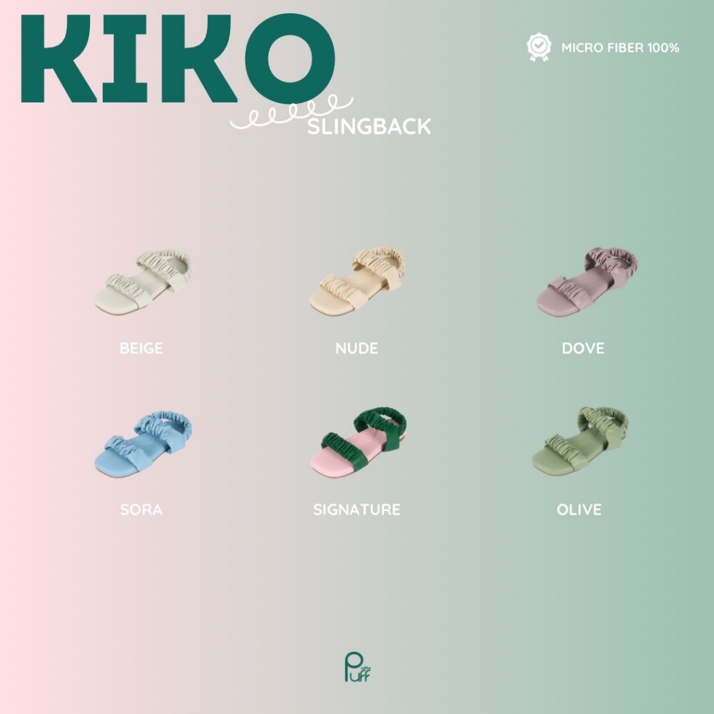 PUFFSHOES.OFFICIAL : KIKO Slingback