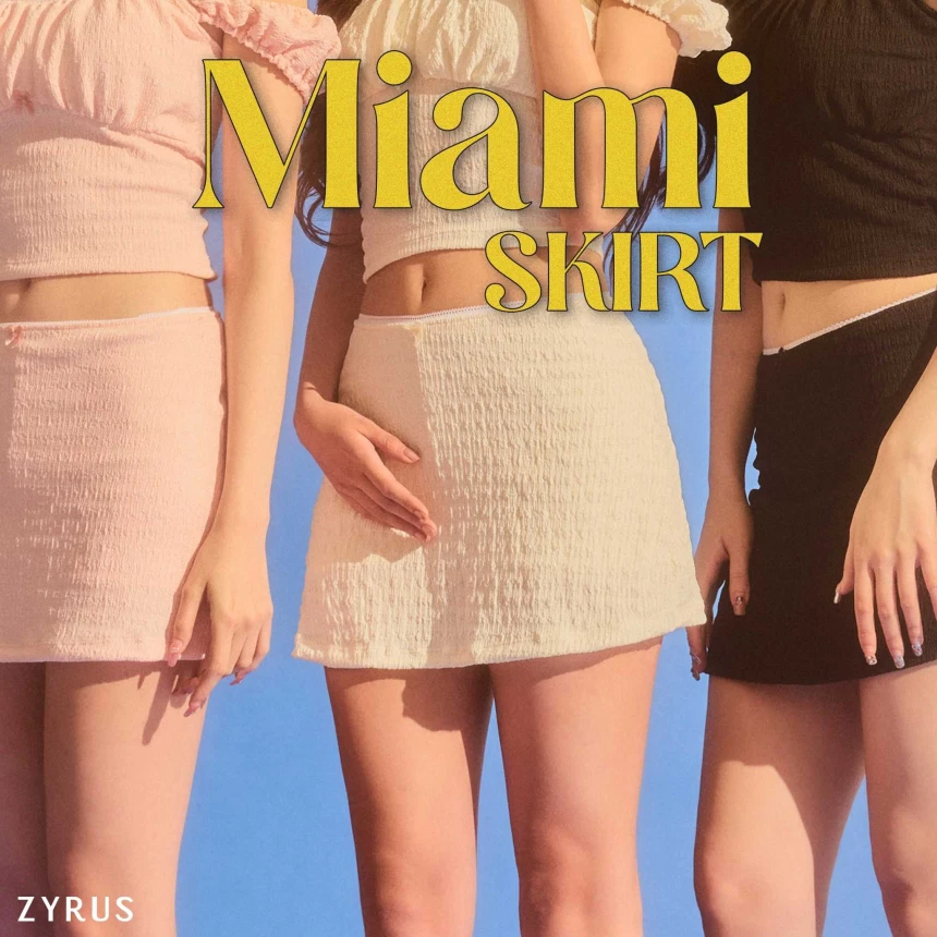 ZYRUS - ON THE BEACH - MIAMI SKIRT