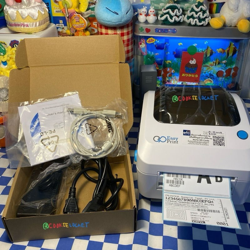 ES-9920UB ของ EasyPrint ซื้อมา 3,590 สภาพใหม่  🖨เครื่องพิมพ์ฉลากสินค้า บาโค้ด label ปริ้นใบปะหน้า sh