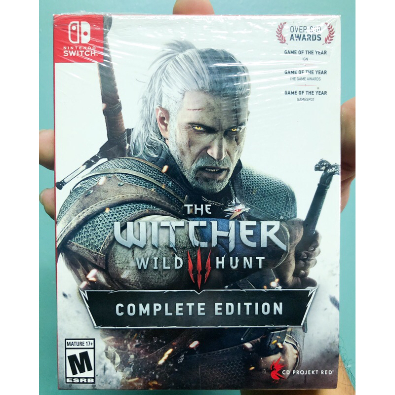 แผ่นเกมส์ Nintendo Switch : The Witcher 3 Wild Hunt Complete Edition (มือ2) (มือสอง)