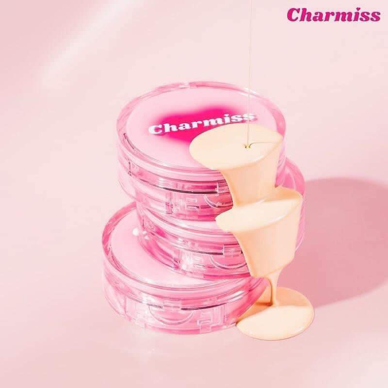 ( กดในไลฟ์ลด50%) คุชชั่นชาร์มิส Charmiss Charming Glow Airy Cushion SPF50+ PA++++ รุ่นผิวฉ่ำ คุชชั่น