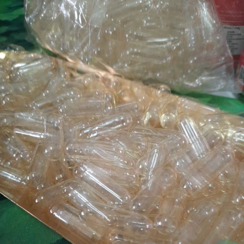 แคบซูลเบอร์ เปล่า   0  500mg.(ทานได้)