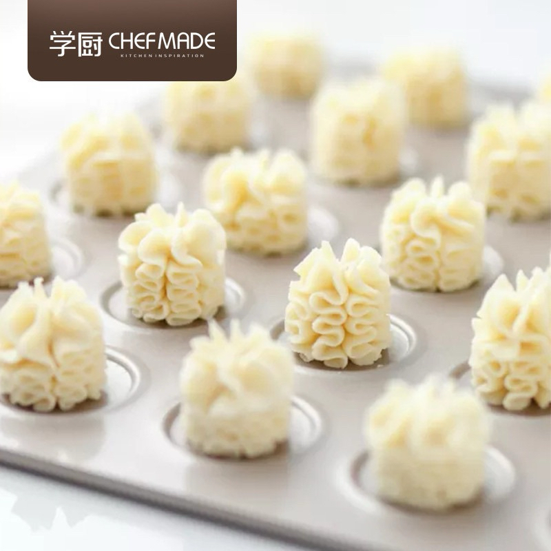 ถาดมาการอง 30 หลุม ถาดอบคุ๊กกี้ ChefMade Macaron Pan 30 Cavity WK9249
