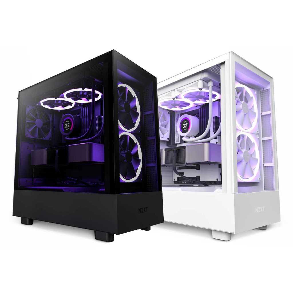 CASE (เคส) NZXT H5 ELITE (WHITE) (E-ATX)