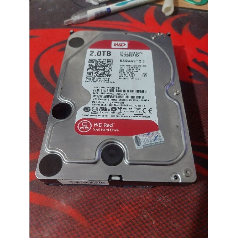 HDDมือสอง WD Red 2TB
