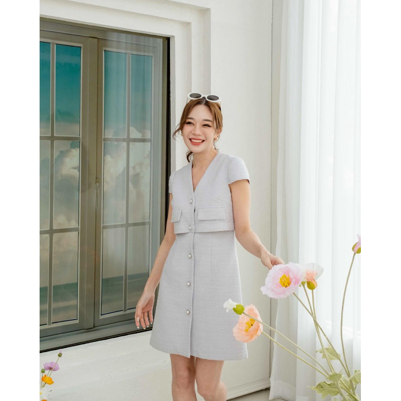 Daisy By Daisy Mary Dress ชุดเดรสแขนสั้น
