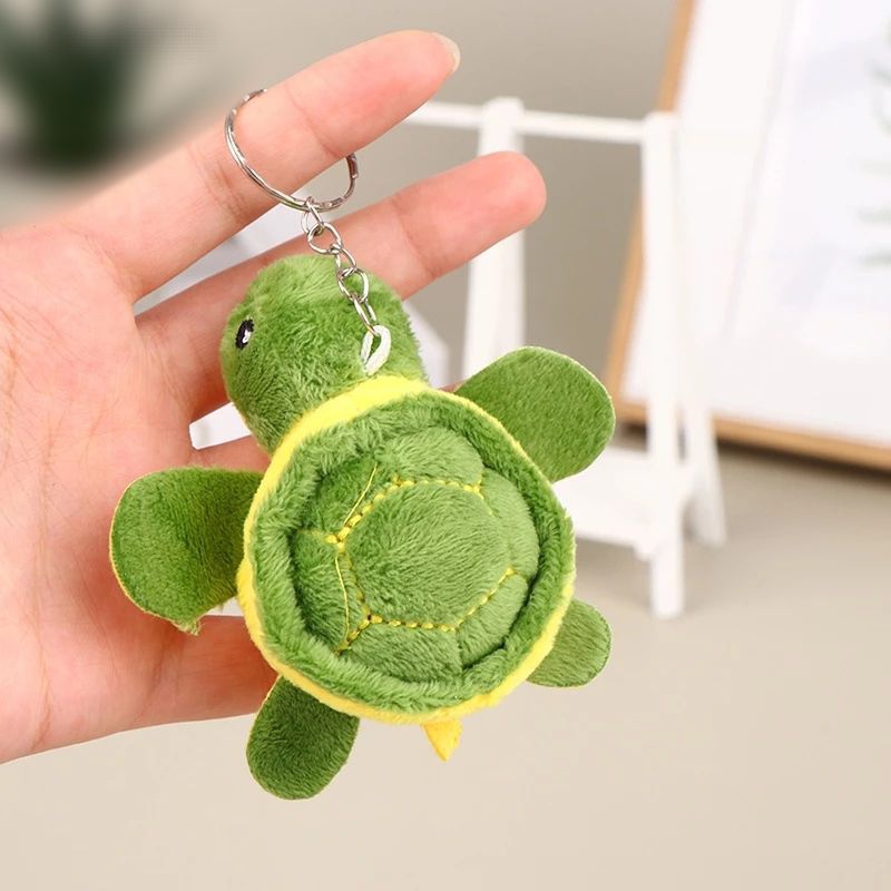 พวงกุญแจเต่า ตุ๊กตาเต่าสีเขียว มีสินค้าพร้อมส่ง ห้อยกระเป๋า ราคา ถูกที่สุด ดีลบีเคเค แกลเลอรีภาพที่ 3