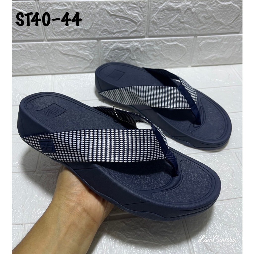 รองเท้าเพื่อสุขภาพ Fitflop ผู้ชาย Size 40---44 แบบมาไหม่ พื้นนุ่มสายสลิงใส่ทนทานไม่ขาดง่าย ใส่สบายมาก รับรองสินค้าตรงปก