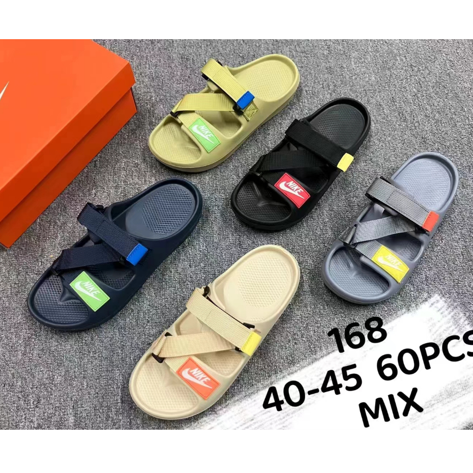 NIKE ผู้ชายนอกสวมฤดูร้อนรองเท้าแตะ แสงนุ่มลื่นกีฬากลางแจ้งรองเท้าแตะ รองเท้าแตะชายหาด รองเท้าแตะบ้าน