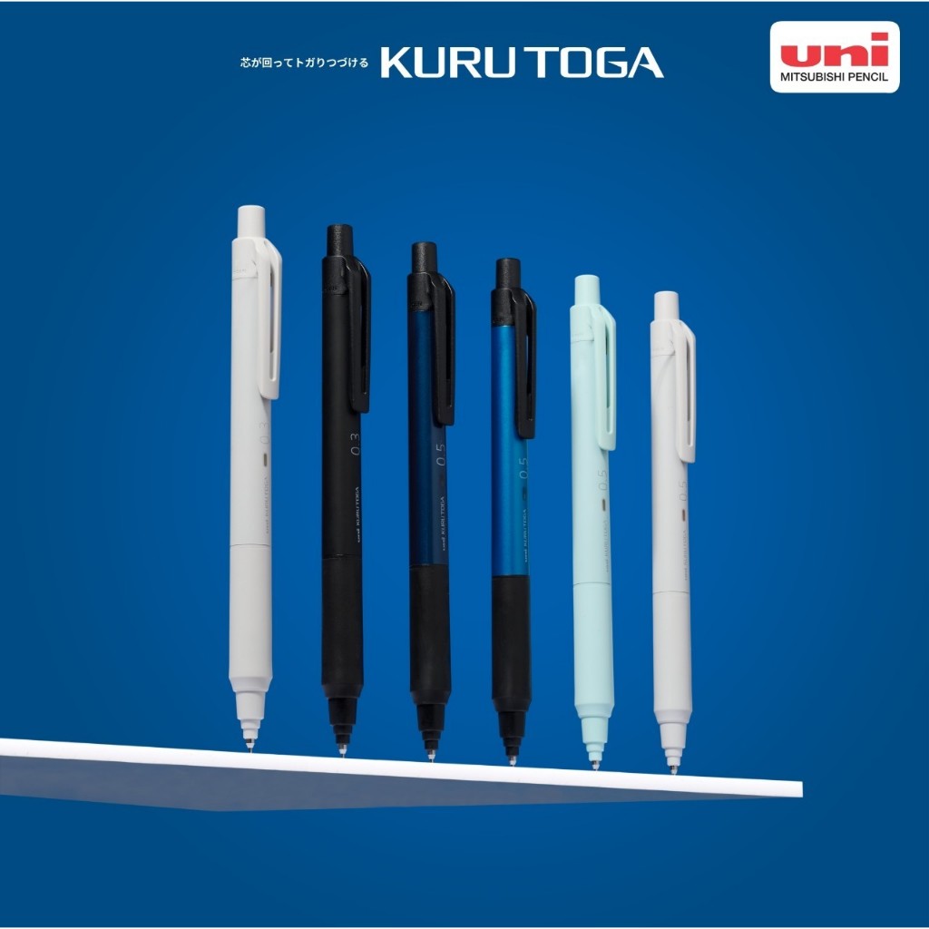 ดินสอกด Uni Kurutoga รูปแบบใหม่ รุ่น KS สีใหม่ 2024