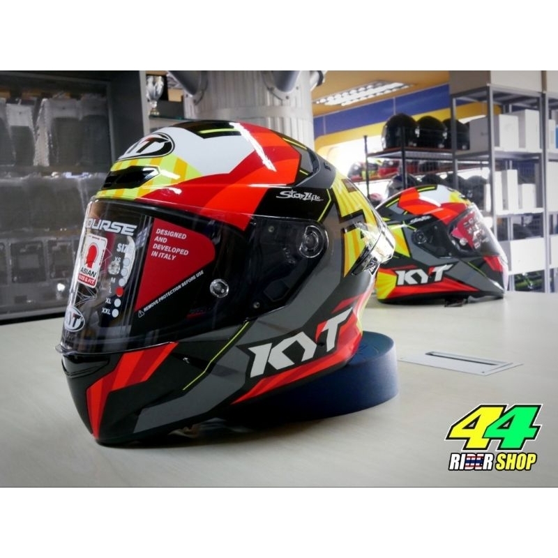 หมวกกันน็อค KYT TT Course Jaume Masia Replica
