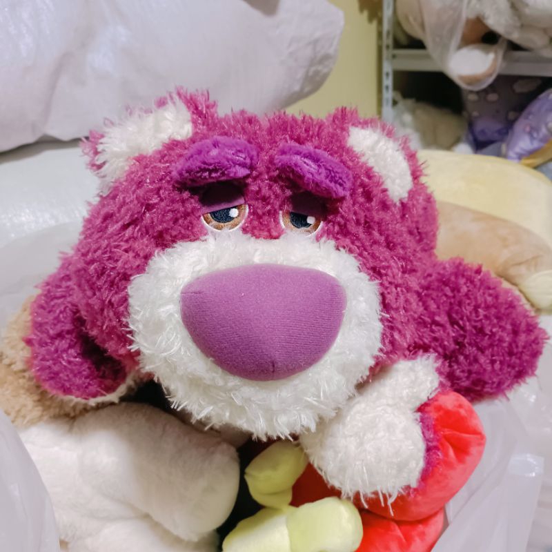 ตุ๊กตา หมี Lotso ใน Toy story 16นิ้ว (ป้ายห้อย)🧸❤️