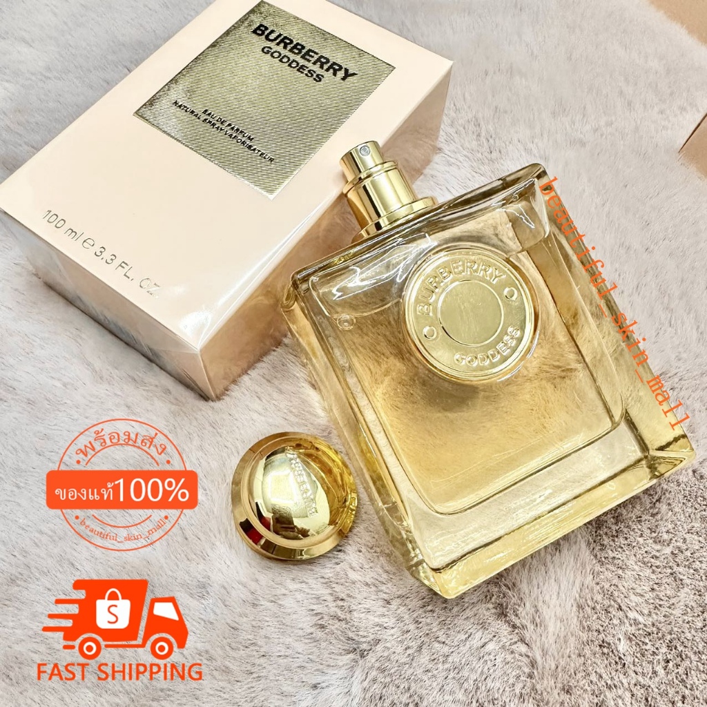 Burberry Goddess Eau de Parfum EDP 100ml เบอเบอร์รี่ น้ำหอม