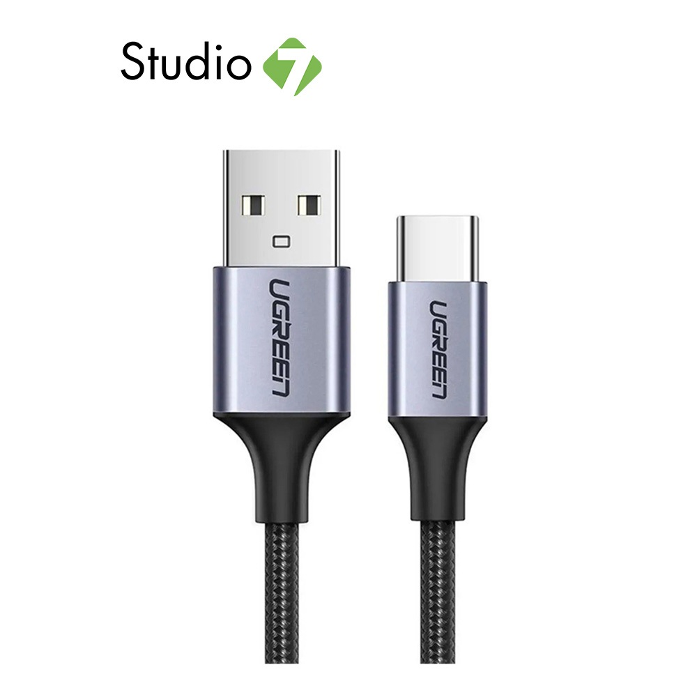 สายชาร์จ Ugreen USB-A to USB-C 3 เมตร Black by Studio7