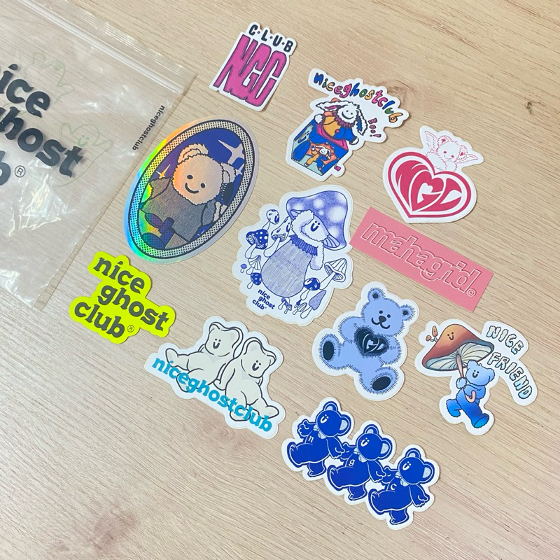 พร้อมส่ง Sticker Set จาก Nice Ghost Club