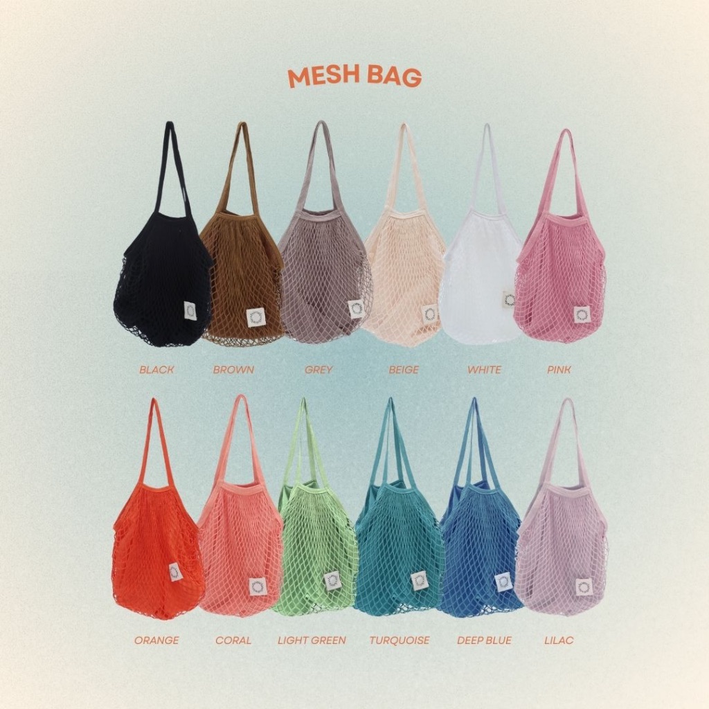 ขายดีที่สุด!! HOMELAND - กระเป๋าผ้าตาข่าย มีซับในอย่างดี