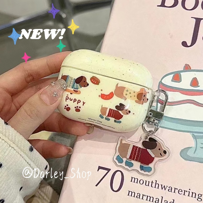 จัดส่งจากไทย เคส Airpods 3 case ins การ์ตูน ลูกสุนัข ป้องกันการตก เคสป้องกัน สำหรับ Airpod Pro for case Airpod gen pro