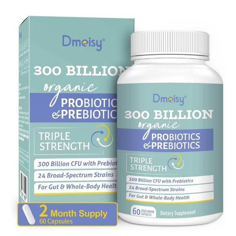 💥พร้อมส่ง💥Probiotics for Women and Men 300 Billion CFU, 60 แคปซูล