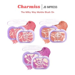 Charmiss The Milky Way Marble Blush On บลัชออนเนื้อโมจิลายมาร์เบิล
