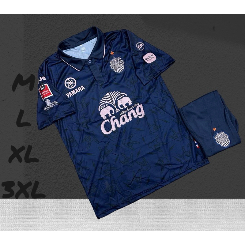ชุดสโมสรไทยลีกทีมบุรีรัมย์2023-2024 เสื้อ+กางเกงชุดกีฬาทีมบุรีรัมย์United