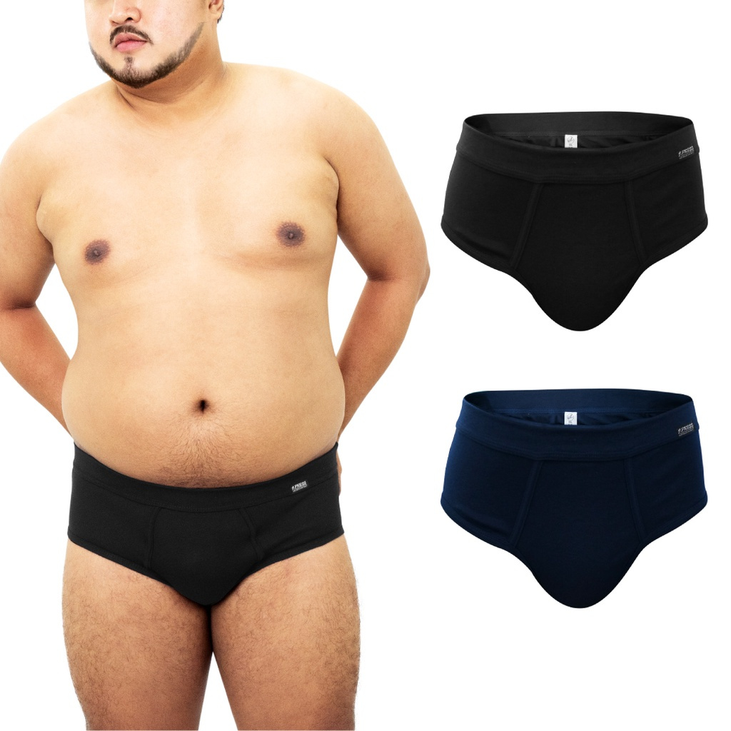 เจเพรส (แพ็ค 2) รุ่น 9347 กางเกงในชาย 2XL-3XL-4XL J.Press men's underwear ++ไซส์ใหญ่พิเศษ++