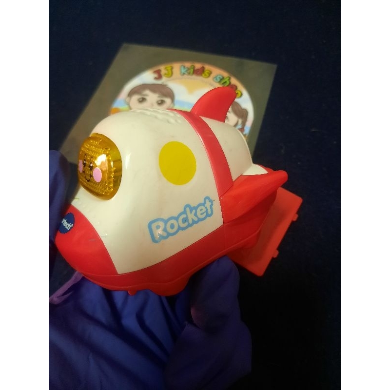 vtech 📍มือสอง 📍 รถจรวดมีเสียงมีไฟค่ะน่ารัก