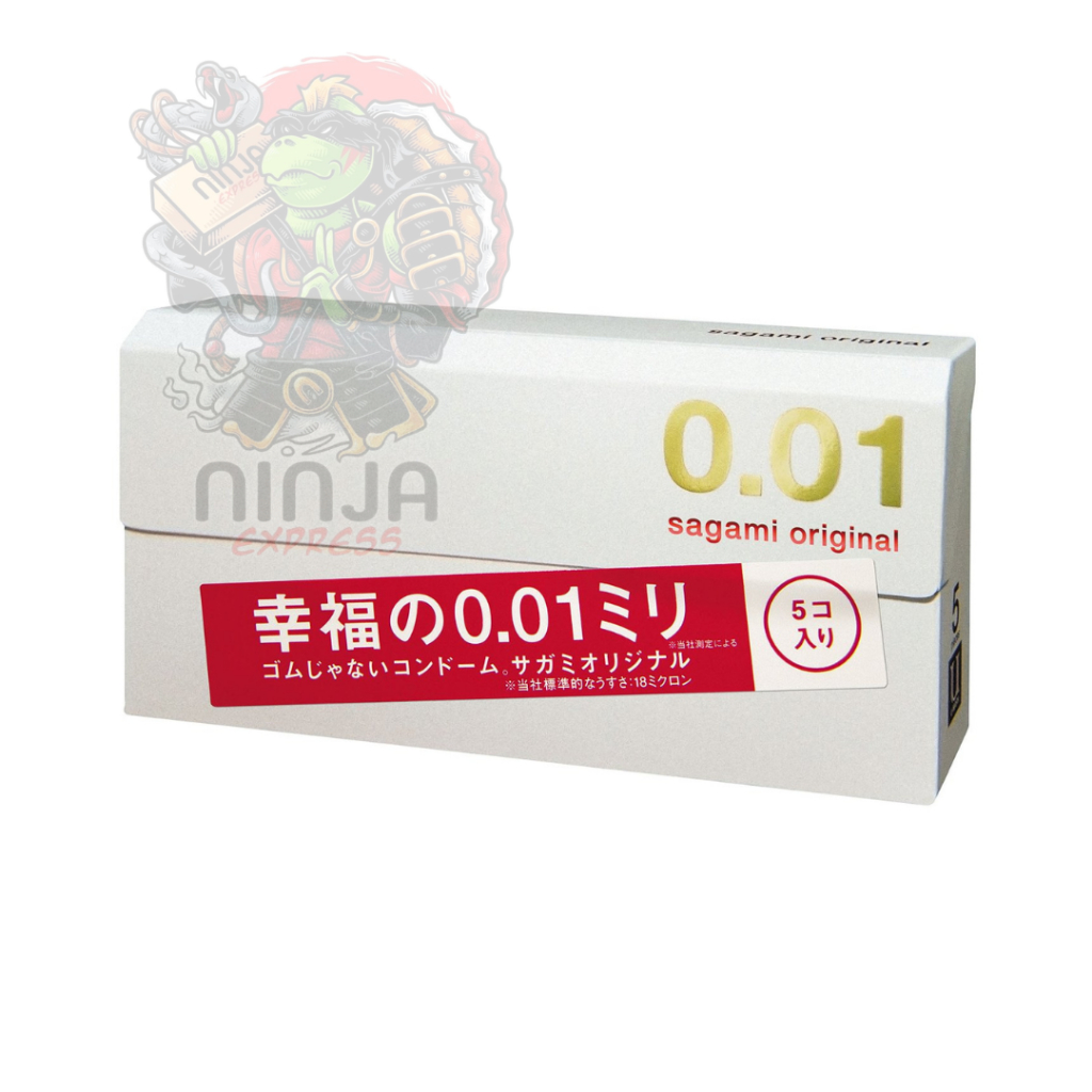 Sagami Original 0.01 ไซส์ 52(ทางร้านจะไม่ระบุชื่อสินค้าหน้ากล่องพัสดุ)