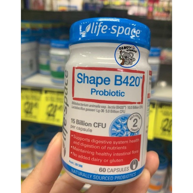 Life space probiotics Shape B420