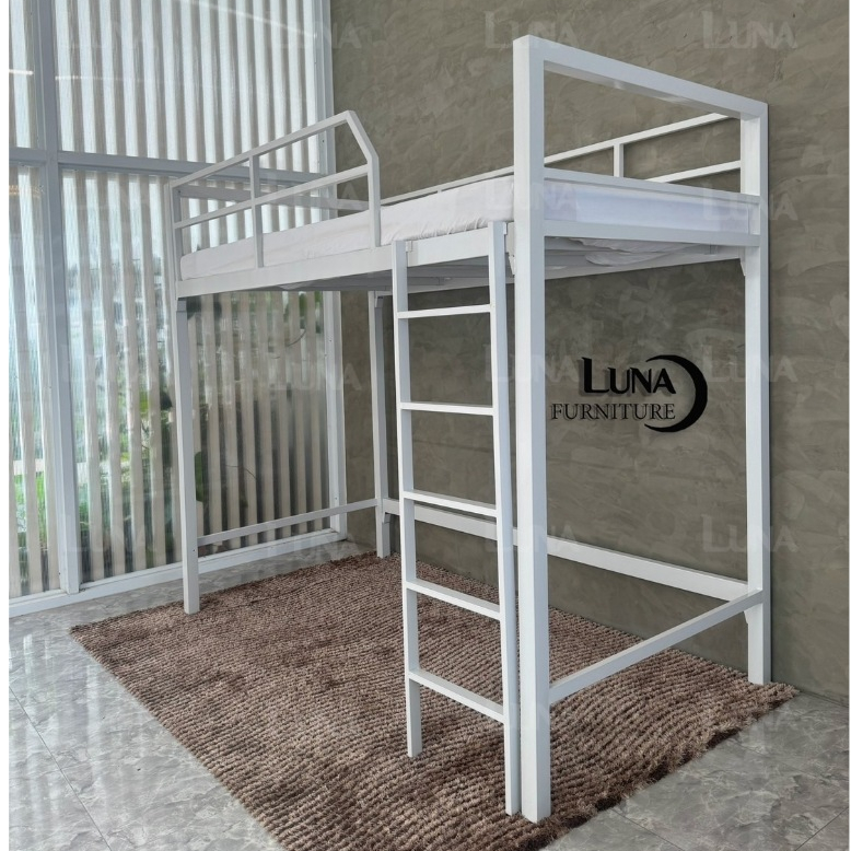 เตียง2ชั้น เตียงยกสูงแบบบันไดแบบปีน เลือกได้ 3.5 ฟุต 5ฟุต 6ฟุต ส่งและติดตั้งฟรี กทม และปริมณฑล ต่างจังหวัดก็ส่งได้