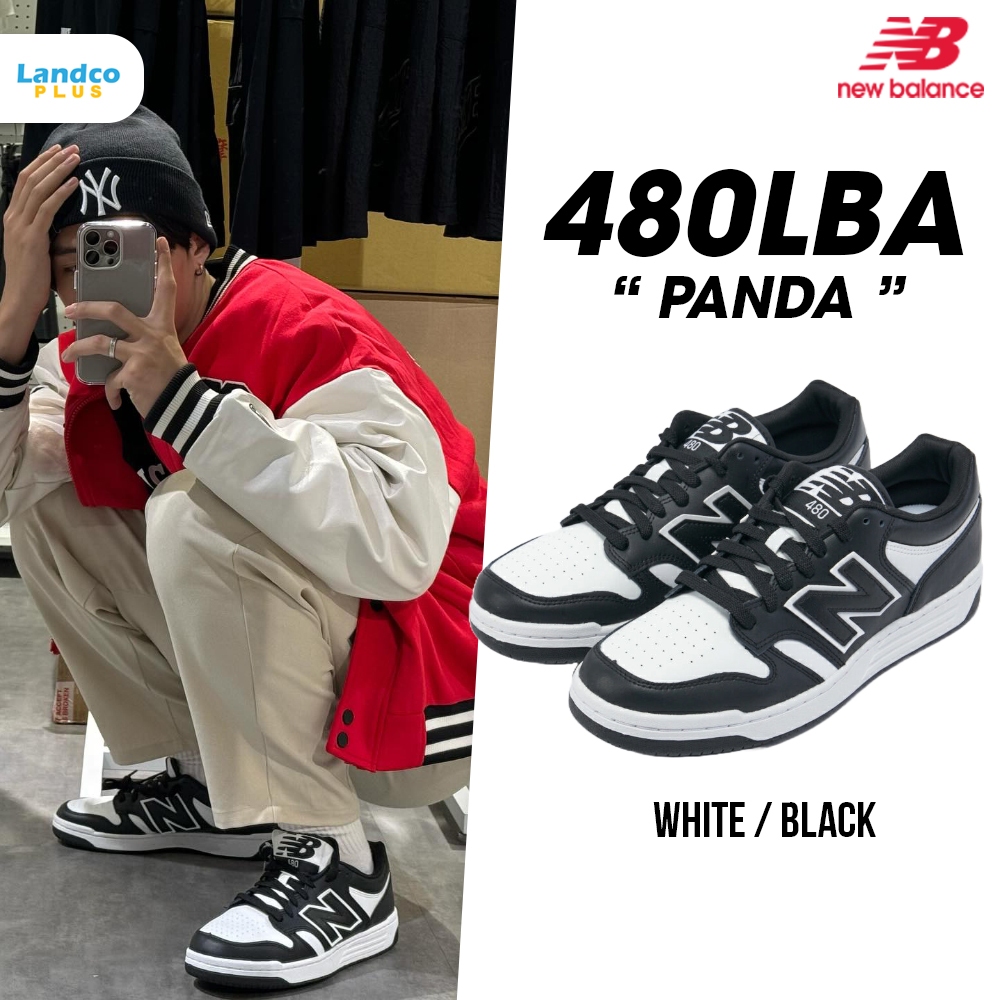 New Balance รองเท้าผ้าใบ รองเท้าลำลอง NB ND UX 480 Panda BB480LBA (3200)