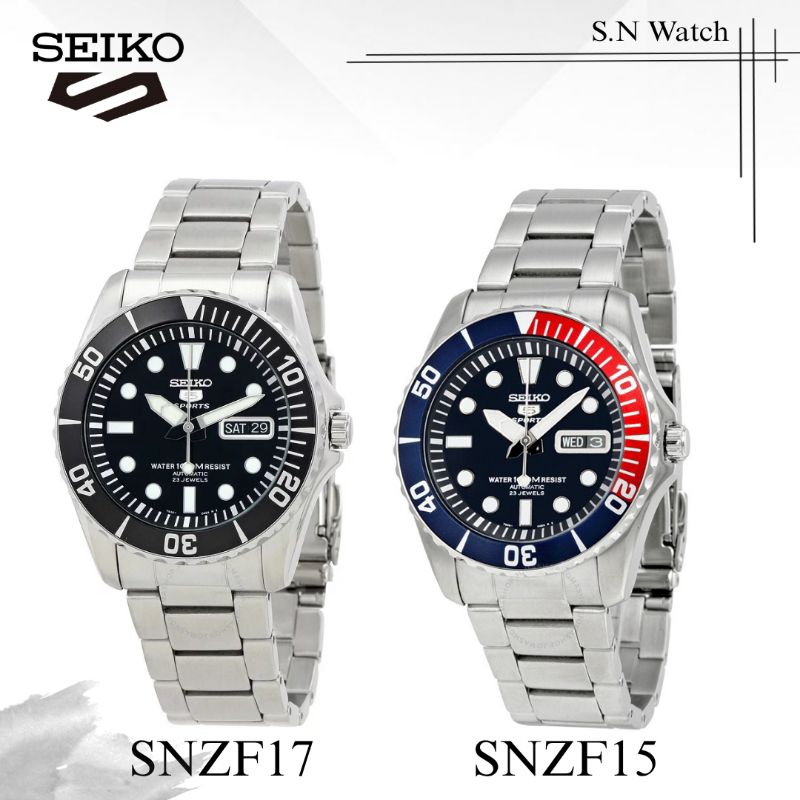 นาฬิกาข้อมือผู้ชาย NEW SEIKO 5 Sports Automatic