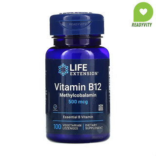 Life Extension, Vitamin B12, Methylcobalamin, 500 mcg, 100 V…