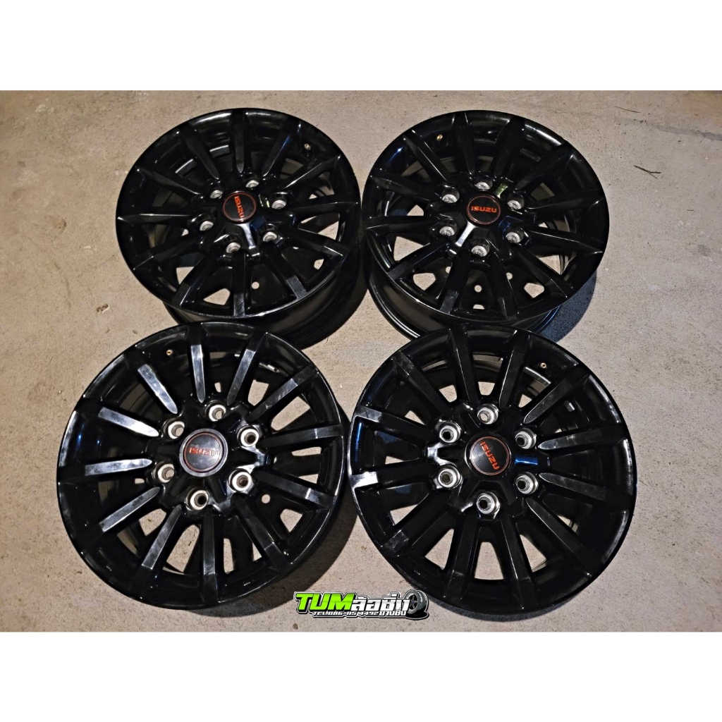 ล้อแม็ก ISUZU D-max 2022  รุ่น X-series  4  ประตู  แท้ถอด ขอบ 16 6 รู กว้าง 6.5 นิ้ว (ราคาต่อ 1 ล้อ)