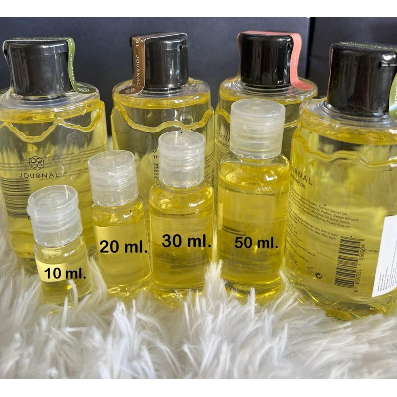 Journal Oil (แบ่งขาย) บอดี้ออยล์ตัวหอม 7กลิ่น ของแท้จาก Shop100%