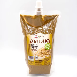 ซอสงาขาว Tahini งาขาวบด (ตราไทไทแบรนด์) Sesame Paste ใช้ทำซอส น้ำจิ้มชาบู น้ำสลัด เสปรดทาขนมปัง แคลเซียมสูงมาก