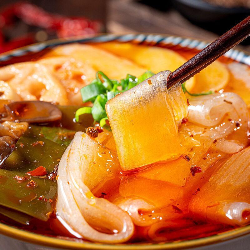 เส้นมันเทศ เส้นมันเทศจีน เส้นหนึบสุกี้จีน หนานุ่มเคี้ยวหนึบอร่อย ทานคู่หม้อไฟหม่าล่า สุกี้ ชาบู พร้อมส่ง - รูปที่ 3