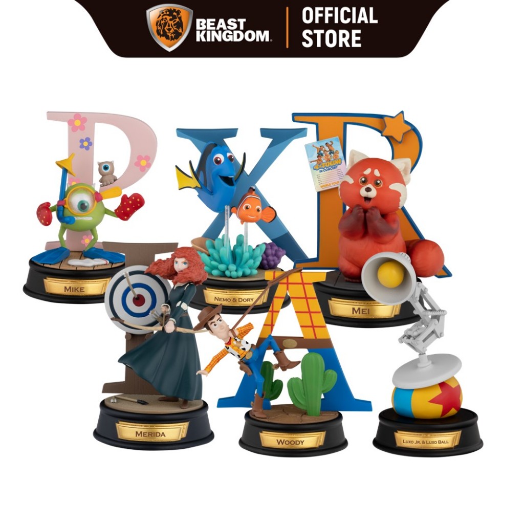 Beast Kingdom (MDS003) - Disney 100 Years of Wonder: Pixar Alphabet Art Series