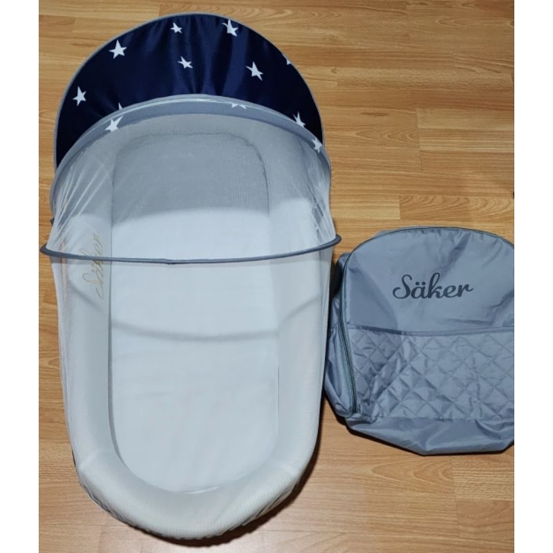 ที่นอนเด็ก Saker เพื่อสุขภาพ พร้อมกระเป๋าแบบพกพา