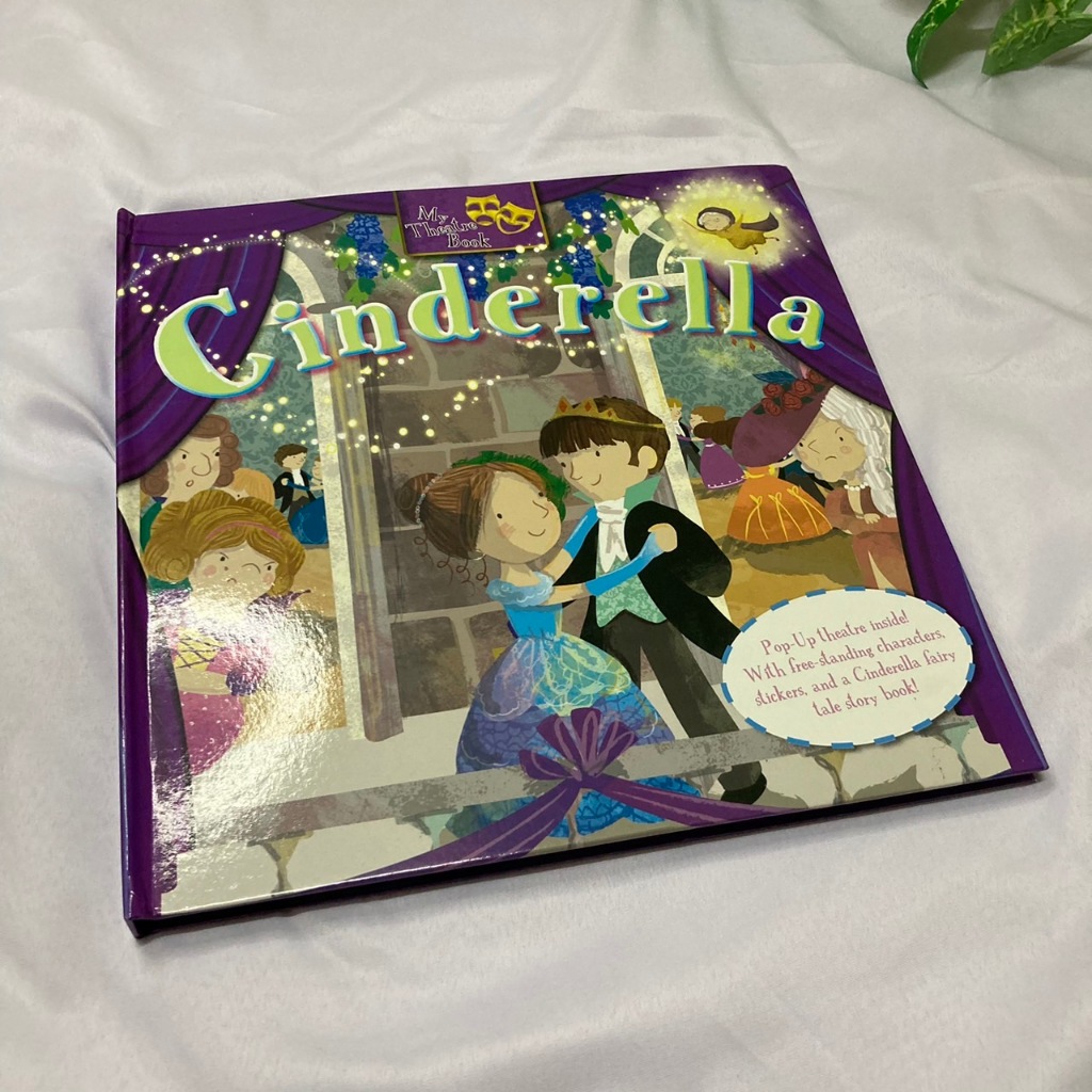 My Theatre Book Cinderella Pop-up หนังสือเด็ก ภาษาอังกฤษ มือสอง ปกแข็ง ซินเดอเรลลา นิทาน พร้อม พอปอั