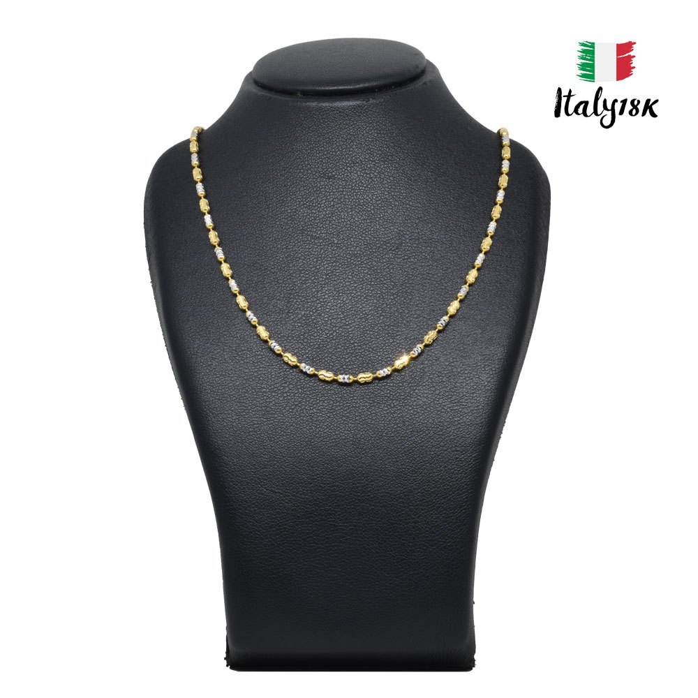 สร้อยคอทองคำแท้ สร้อยอิตาลี่ ITALY 18K (Au 750) C0101S