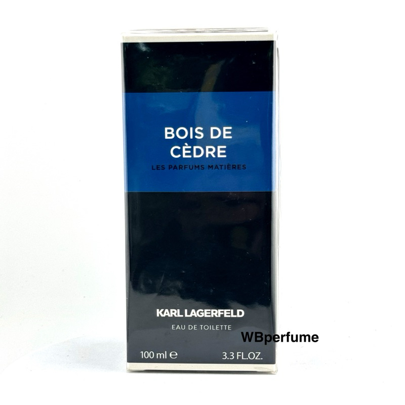 น้ำหอม แท้100% Karl Lagerfeld Bois de Cedre EDT 100ml