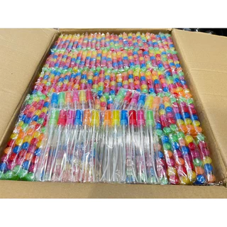 ขวดเปล่า หลอดเปล่า ขนาด 10 ML ขวดแก้ว ขวดปากกา คละสี 1 โหล
